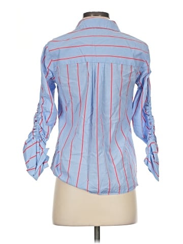 Waverly Grey 3/4 Sleeve Blouse (view 2)