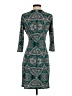 Laundry by Design Paisley Green Cocktail Dress Size 2 - photo 2