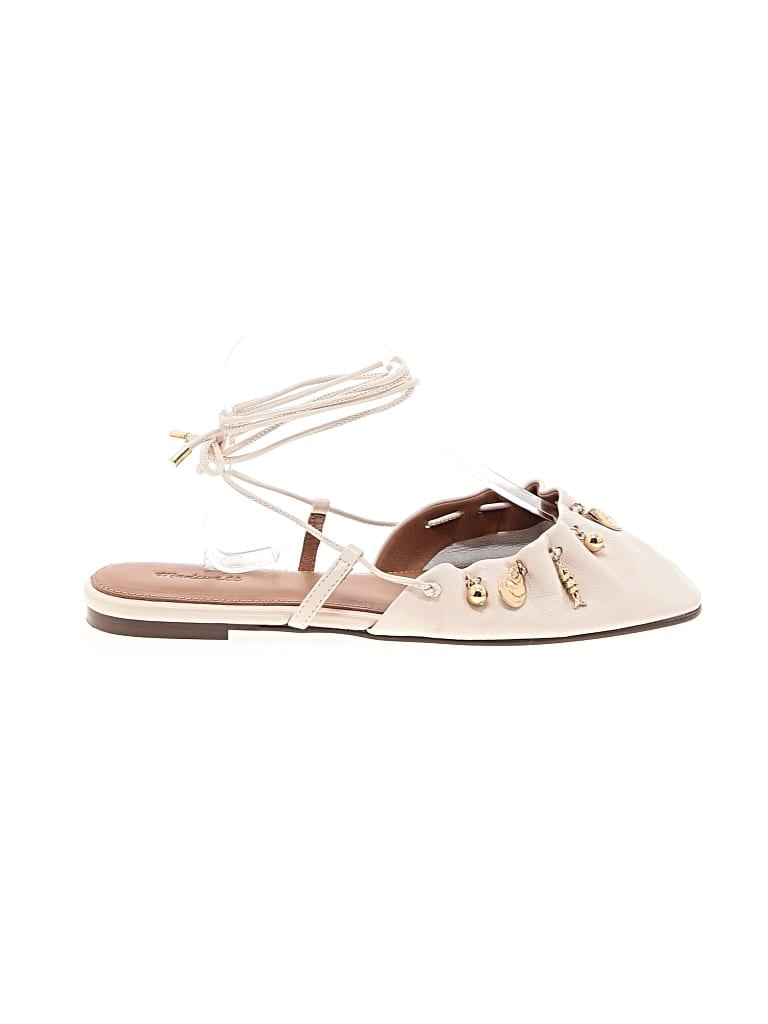Pre-owned Madewell Flats In Ivory