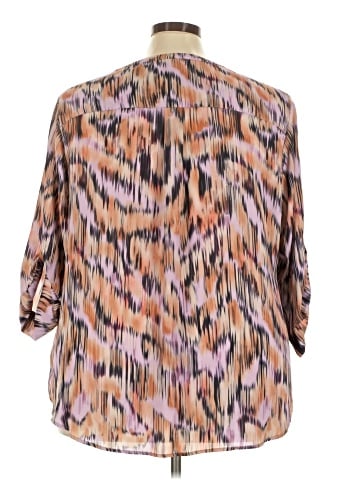 Torrid 3/4 Sleeve Blouse (view 2)