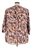 Torrid 100% Polyester Pink 3/4 Sleeve Blouse Size 4X Plus (4) - photo 2