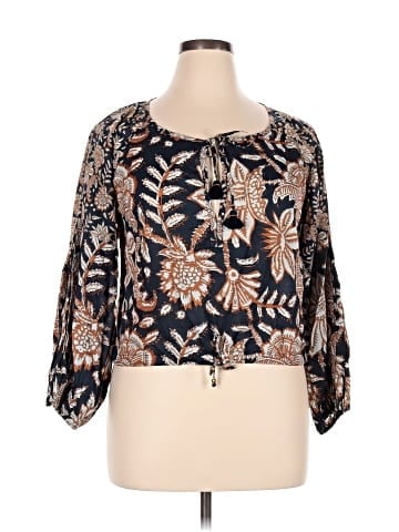 ECI 3/4 Sleeve Blouse (view 1)
