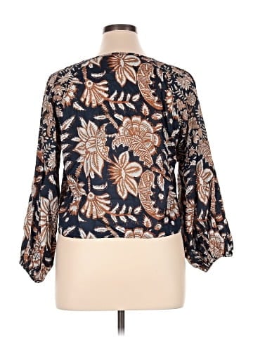 ECI 3/4 Sleeve Blouse (view 2)