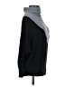 Talbots Color Block Gray Turtleneck Sweater Size XS - photo 4