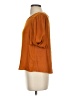 Left Coast by Dolan 100% Polyester Orange Short Sleeve Top Size XS - photo 5