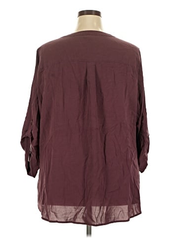 Torrid 3/4 Sleeve Blouse (view 2)