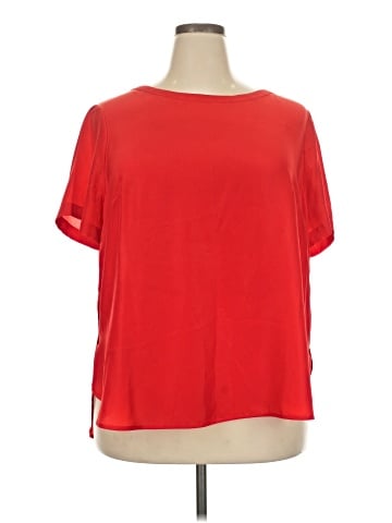 MICHAEL Michael Kors Short Sleeve Blouse (view 1)