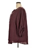 Torrid Burgundy 3/4 Sleeve Blouse Size 4X Plus (4) - photo 5