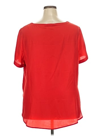 MICHAEL Michael Kors Short Sleeve Blouse (view 2)