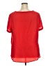 MICHAEL Michael Kors 100% Polyester Red Short Sleeve Blouse Size 2X - photo 2
