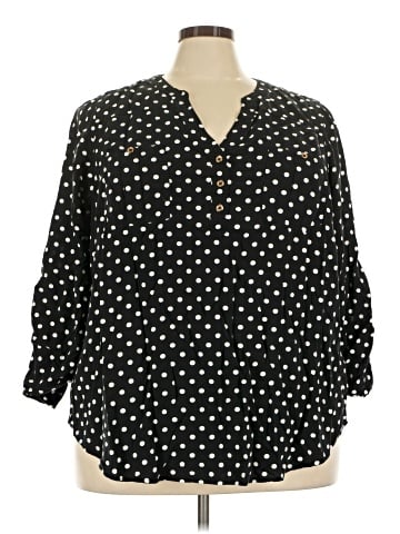 Torrid 3/4 Sleeve Blouse (view 1)