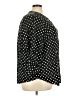 Torrid Polka Dots Black 3/4 Sleeve Blouse Size 4X Plus (4) - photo 4