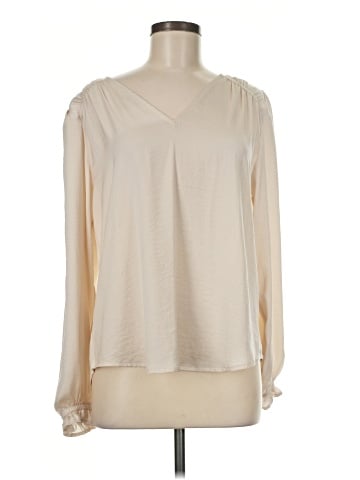 Ann Taylor LOFT Outlet Long Sleeve Blouse (view 1)
