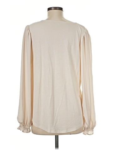 Ann Taylor LOFT Outlet Long Sleeve Blouse (view 2)
