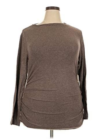 Simply Vera Vera Wang Long Sleeve Top (view 1)