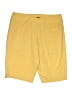 Tail 100% Polyester Solid Yellow Athletic Shorts Size 12 - photo 2