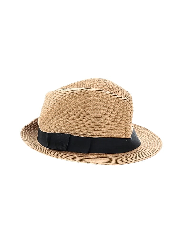 Pre-owned Attitudes By Renee Sun Hat In Tan