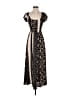 Bailey Blue Animal Print Black Casual Dress Size S - photo 1