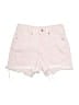 Old Navy Hearts Pink Denim Shorts Size 0 - photo 1
