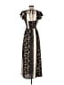 Bailey Blue Animal Print Black Casual Dress Size S - photo 2