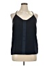Bar III 100% Polyester Black Tank Top Size XL - photo 1