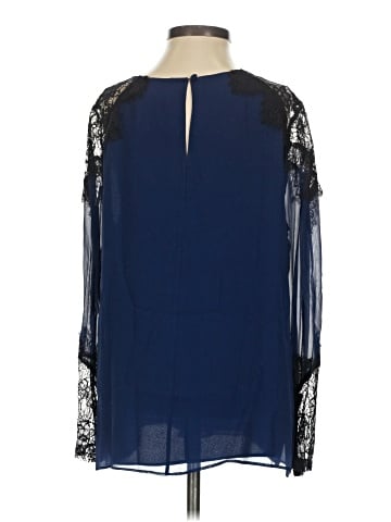 Alice + Olivia 3/4 Sleeve Silk Top (view 2)