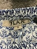 Flax 100% Linen Print Blue Linen Pants Size 6 (S) - photo 7