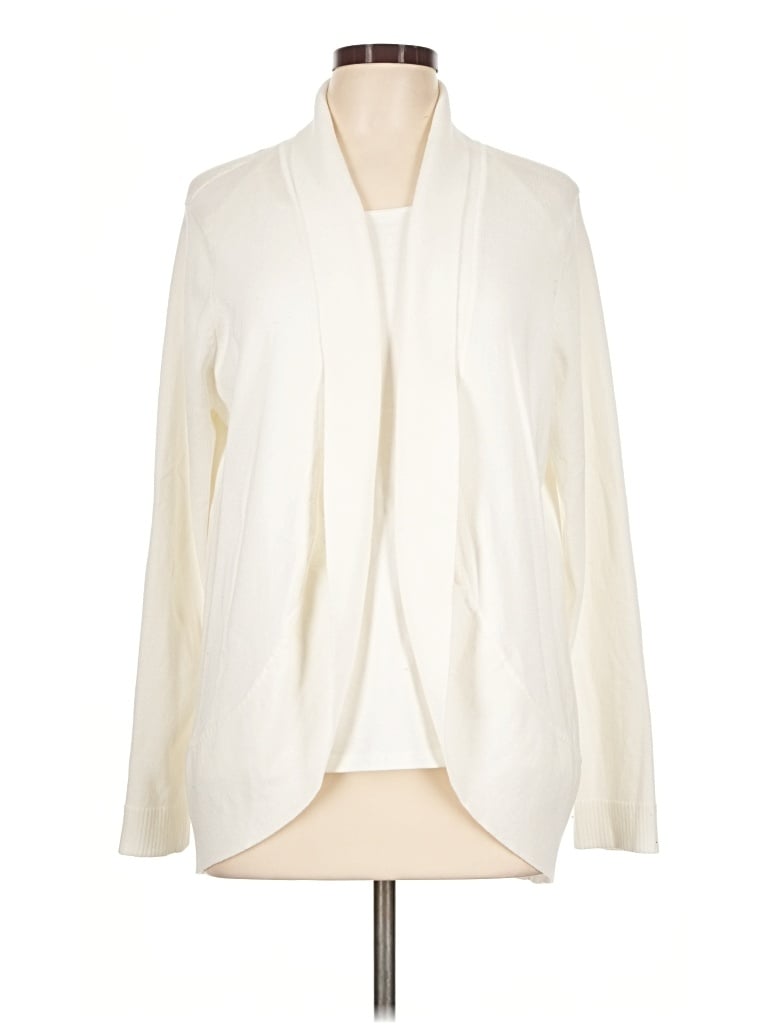 Pre-owned Verve Ami Cardigan Sweater In Ivory