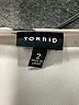 Torrid 100% Polyester Tan Short Sleeve Blouse Size 2X Plus (2) - photo 7