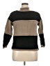 John Meyer Color Block Brown Turtleneck Sweater Size XL - photo 1