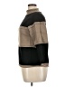 John Meyer Color Block Brown Turtleneck Sweater Size XL - photo 5