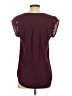 Daniel Rainn Burgundy Short Sleeve Blouse Size S - photo 2