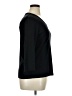 Chico's 100% Cotton Black 3/4 Sleeve Top Size XL (3) - photo 4