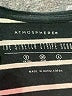 Atmosphere Stripes Black Short Sleeve T-Shirt Size 4 - photo 7