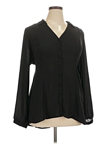 Torrid Long Sleeve Blouse (view 1)