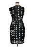 Phase Eight Graphic Black Cocktail Dress Size 16 - photo 2