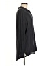 Left Coast by Dolan 100% Polyester Blue Black Long Sleeve Blouse Size M - photo 4