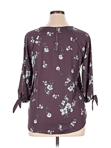Papermoon 3/4 Sleeve Blouse (view 2)