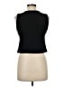 Madewell Black Sleeveless Button-Down Shirt Size M - photo 2