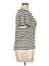 Green Envelope Stripes Ivory Short Sleeve T-Shirt Size XL - photo 4
