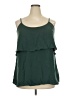 City Chic 100% Polyester Green Sleeveless Blouse Size 18 Plus (M) - photo 1