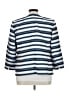 Kasper Stripes Blue Blazer Size 1X - photo 2