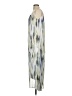 DKNY 100% Polyester Tie-dye Silver Blue Casual Dress Size S - photo 5