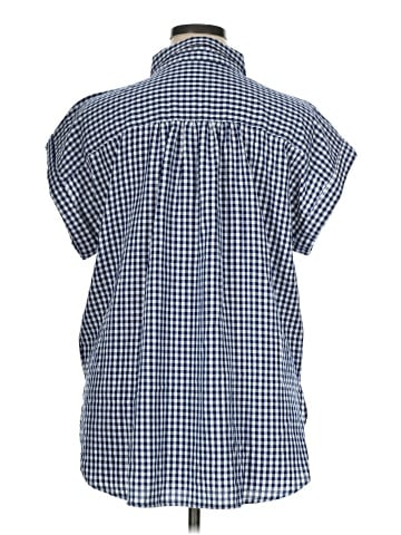 Ann Taylor LOFT Short Sleeve Button-Down Shirt (view 2)