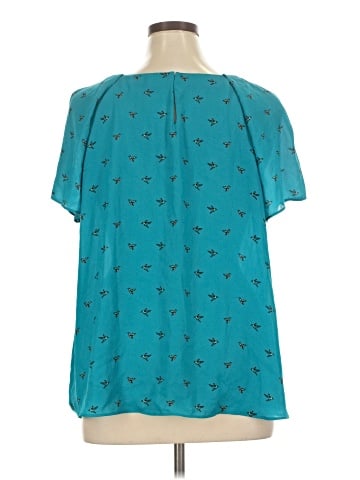 Worthington Short Sleeve Blouse (view 2)