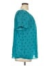 Worthington Teal Short Sleeve Blouse Size 1X - photo 4