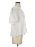 CAbi 100% Polyester Ivory Short Sleeve Blouse Size XS - photo 5