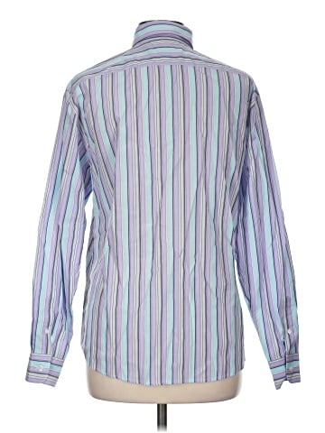 Faconnable Long Sleeve Button-Down Shirt (view 2)