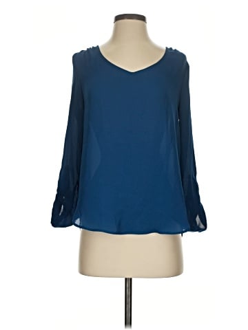 E&M Collection 3/4 Sleeve Blouse (view 1)