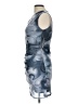 Caution to the Wind Graphic Gray Cocktail Dress Size L - photo 5
